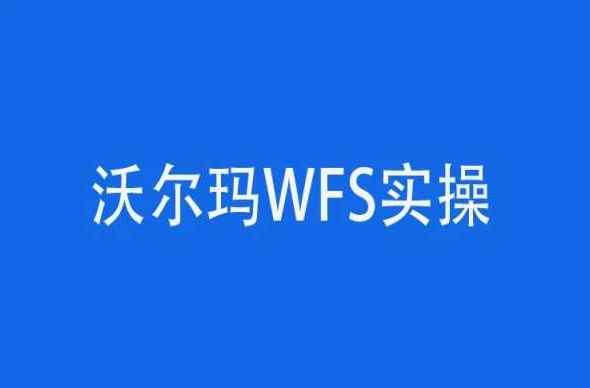 跨境365-沃尔玛WFS实操课-跨境精品课程推荐