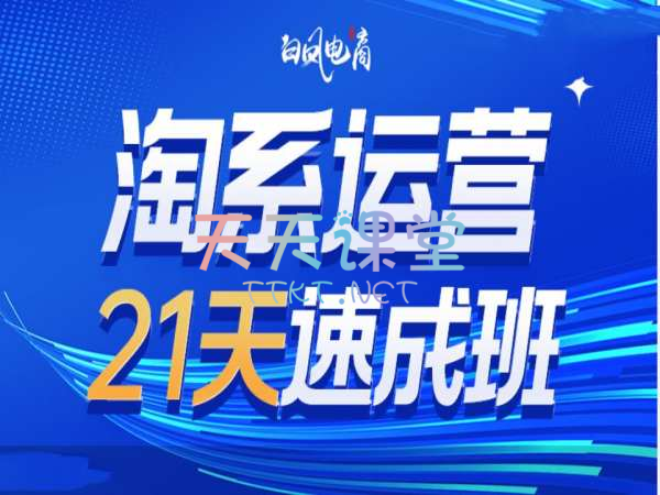 白凤电商·淘系运营21天速成班-新品五轮238付费高投产玩法-24年9月新课