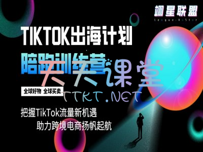 翊星联盟·TIKTOK出海计划陪跑训练营-全球好物全球买卖