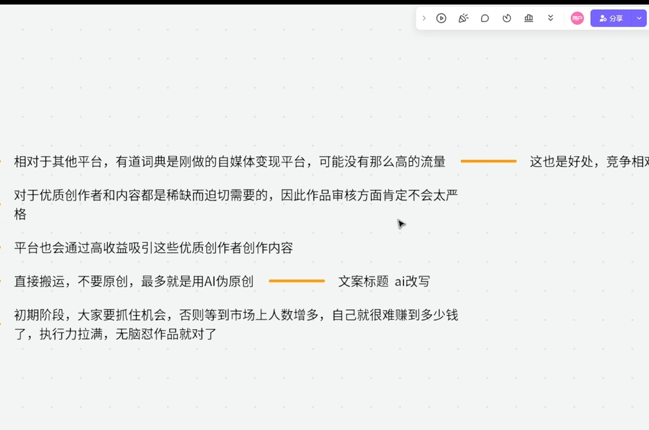 外面卖980的有道词典掘金，只需要复制粘贴即可，新手操作一小时日入100＋