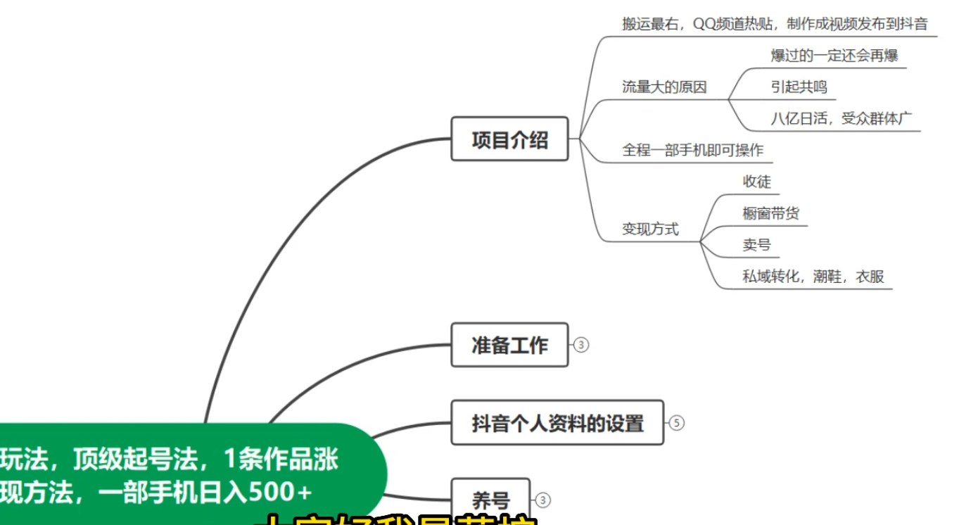 抖音搞笑账号玩法，顶级取材思路，1条作品涨粉5000，多种变现方式，一部手机日入500