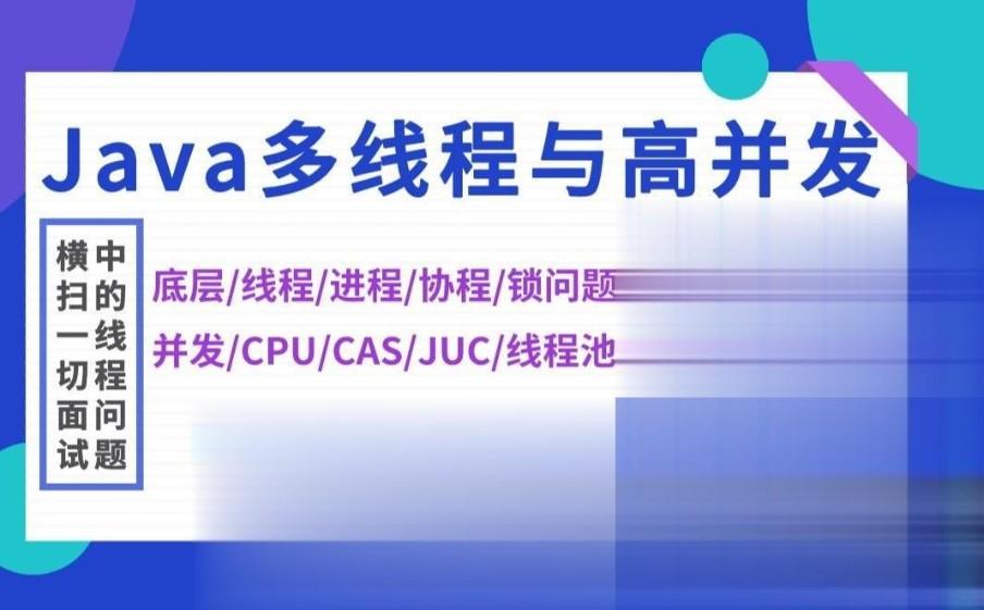 Java-马士兵-【Java多线程与高并发】从入门到精通【共5.93 GB】