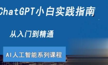 ChatGPT小白实践指南视频课程【共236 MB】