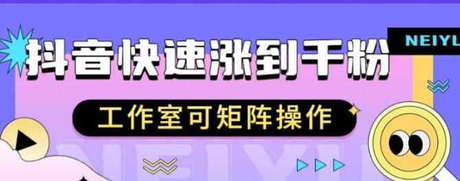 抖音快速涨粉秘籍，教你如何快速涨到千粉，工作室可矩阵操作【揭秘】【共1.24 GB】