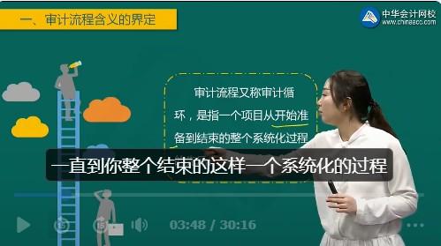 中华会计网校孙阳：内部审计方法及流程（视频）